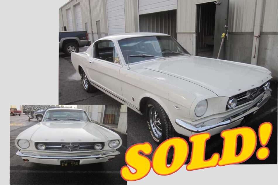 1965 Mustang GT Fastback, sold!